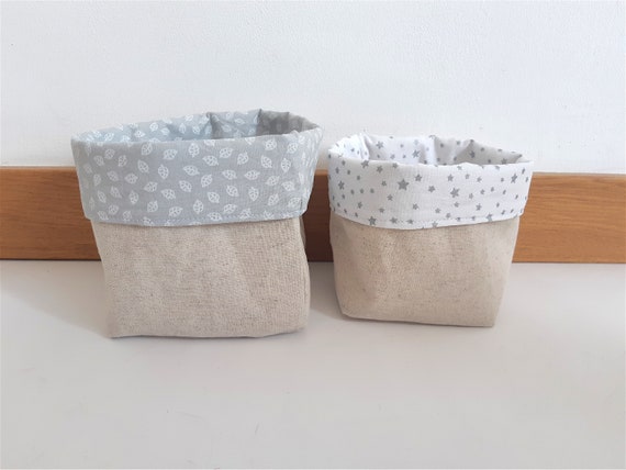 childrens fabric storage baskets