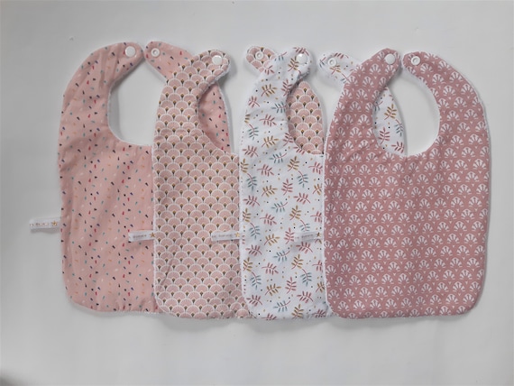 Bavoir Bebe Fille Lot Bavoirs Fait Main Bavoir Fille Rose Etsy Bavoir Bebe Fille Lot Bavoirs Fait Main Bavoir Fille Rose Etsy
