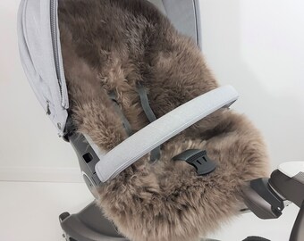 sheepskin pram insert