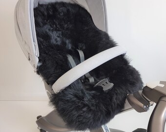 fluffy pushchair liner