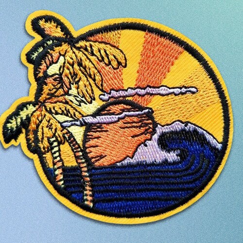 Surfer's Dream Patch / Set of 2 Patches Surf Patches Etsy