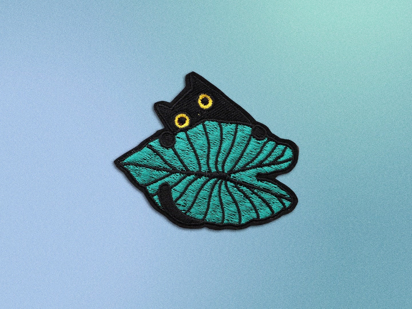 Cute Cat Patch / Set of 2 Patches Embroidered Iron on Etsy