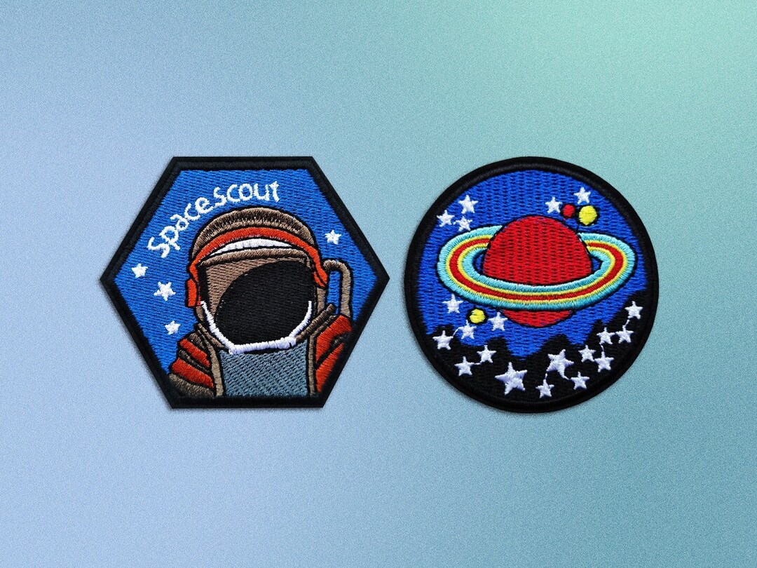 Space Explorer Pack of Patches Save 3.00 Embroidered - Etsy