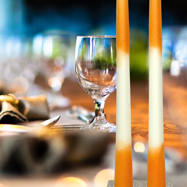 Taper Candle Rings Etsy