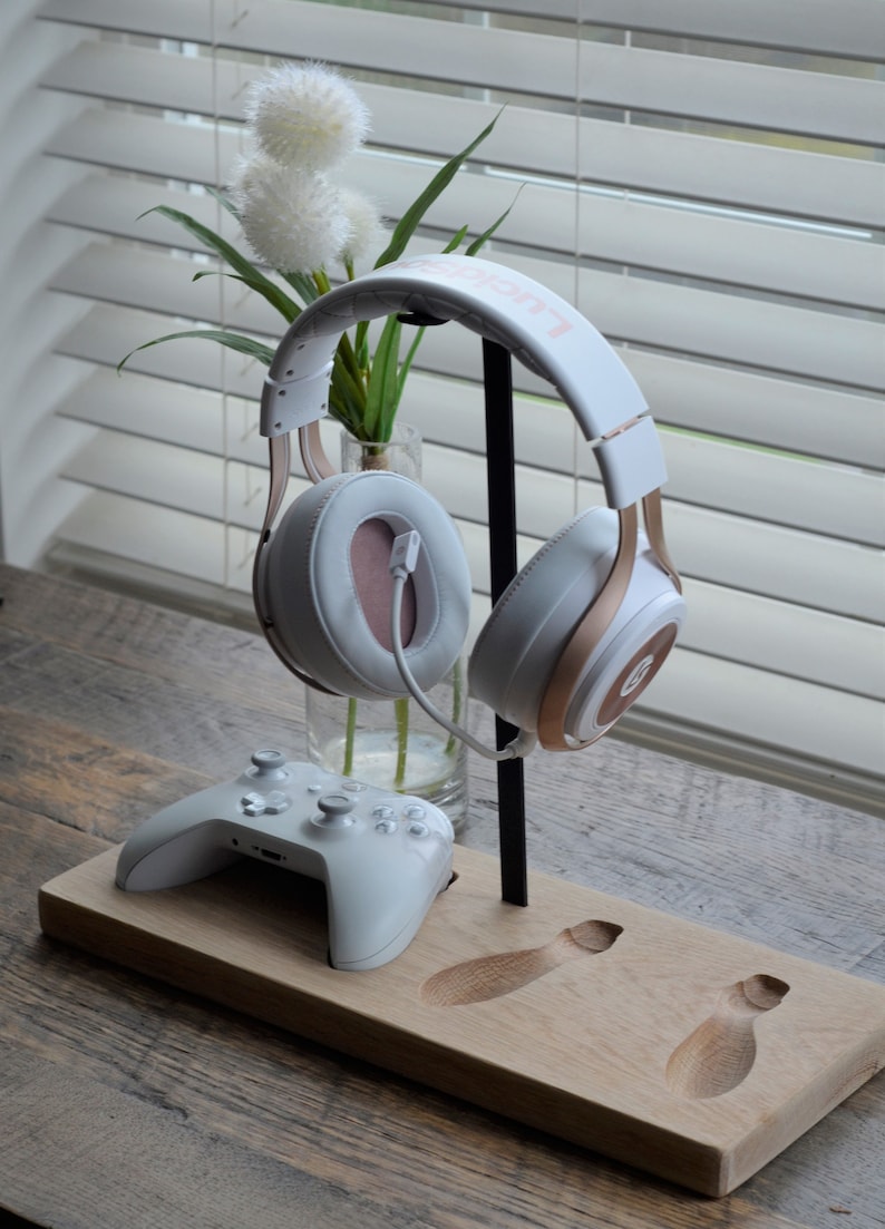 Xbox One Controller Holder with Headphone Hanger Holds 2 Etsy