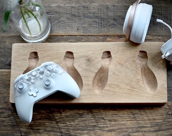 Wooden xbox controller holder discount