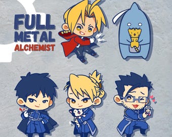 Fullmetal Alchemist Linking Charms Keychains
