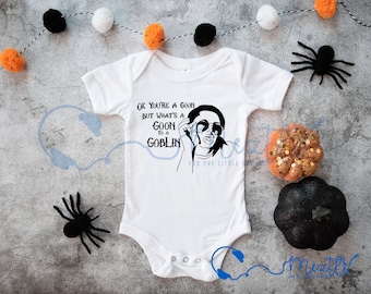 Goon to a Goblin Onesie® | Hip Hop Halloween Onesie® | Hip Hop Baby Clothes | Unisex Bodysuit | Baby Gift | Unique Baby Clothes | Rap Music