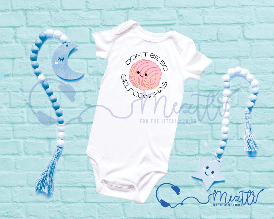 Self Conchas Onesie® Latinx Onesie® Mexican Baby Clothes Unisex
