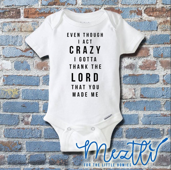 Dank De Heer Onesie Hip Hop Onesies Hip Hop Babykleding Etsy