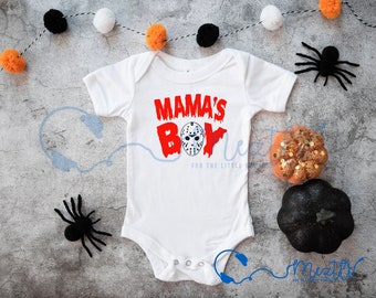 Mama's Boy Onesie® | Hip Hop Halloween Onesie® | Hip Hop Baby Clothes | Unisex Bodysuit | Baby Gift | Unique Baby Clothes | Rap Music