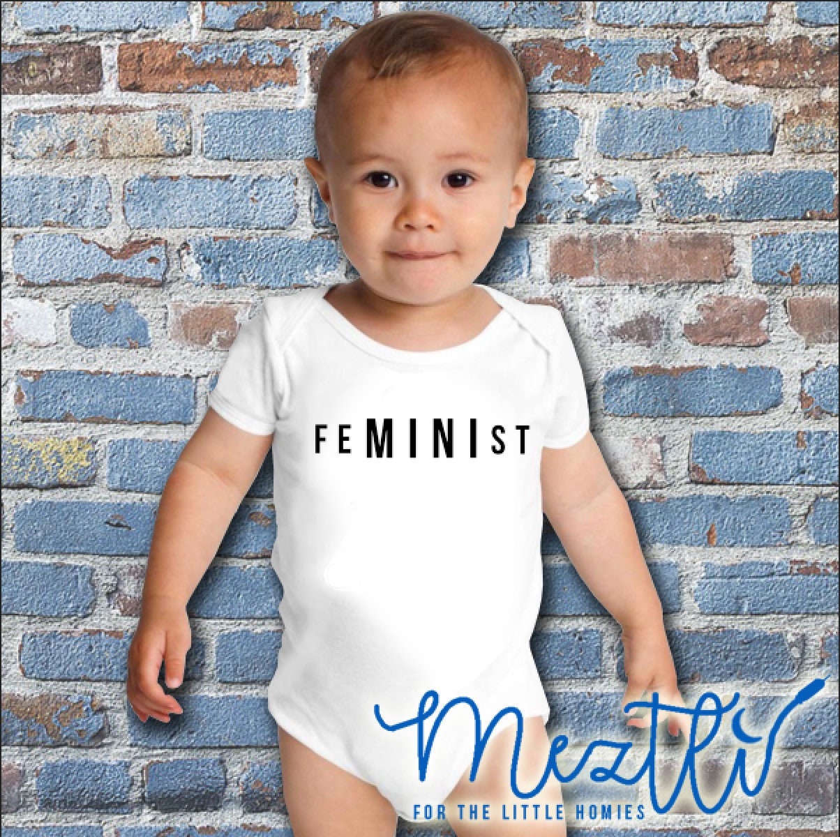 FeMINIst Onesie® Girl Power Onesies® Feminist Baby Clothes Etsy