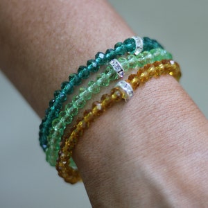The Natural Beaded Bracelet Stack by TheCourtCo