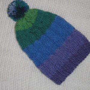 Baby Winter Hat. Handmade.. Fits 6-18 months old. image 2