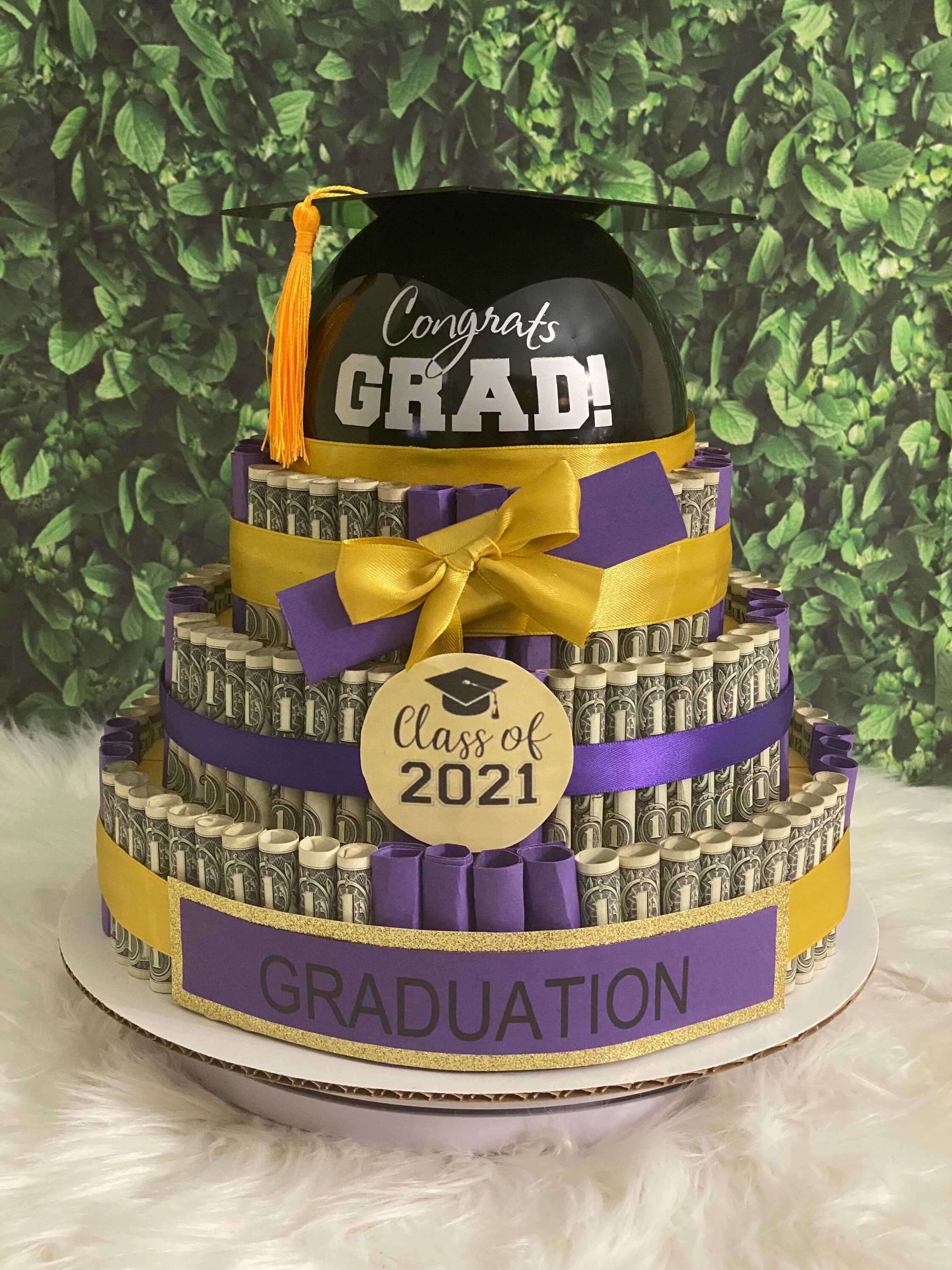 Graduation Money Cake Non-edible | Etsy