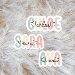 Personalized Name Sticker | Customized Name Sticker | Laptop Sticker | Notebook Sticker | Custom Name Sticker
