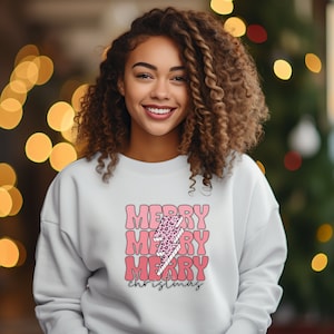 Christmas Sweatshirt, Christmas Shirt, Christmas Sweater, Merry Christmas Sweater, Happy Holidays Sweatshirt