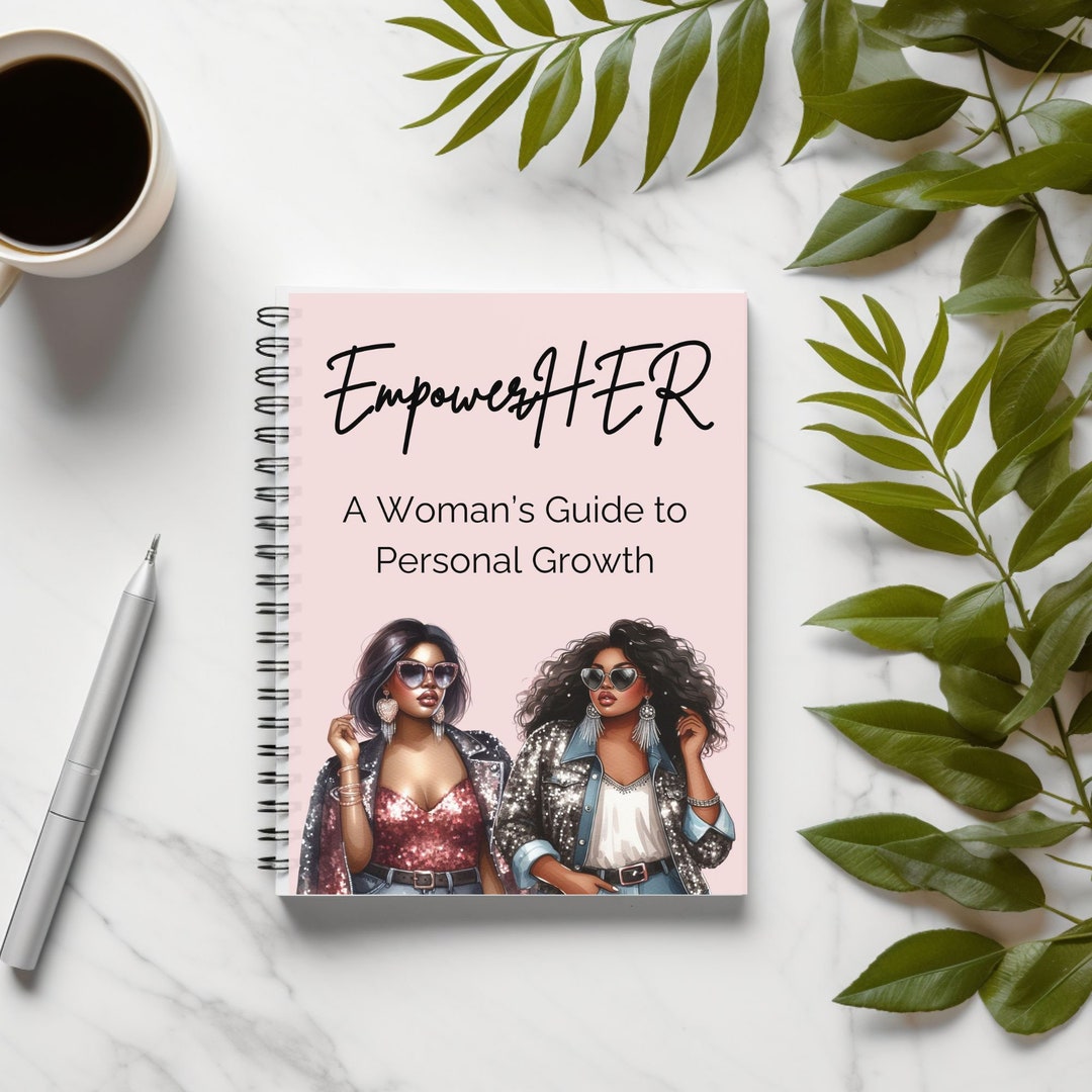 Empowerher Guided Journal | African American Woman, Personal Growth - Etsy