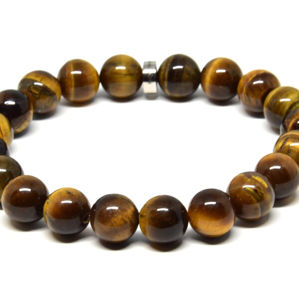 Pulsera original de estiramiento de ojo de tigre