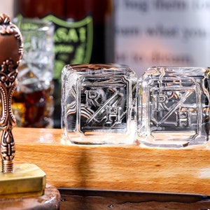 Benutzerdefinierte Messing Eis Stempel, Eiswürfel Stempel, Business Logo Stempel, Messingform für Eis, benutzerdefinierte Eis Stempel Brief, perfektes Sommergeschenk für Whisky-Liebhaber