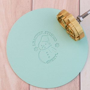 Custom Leather Brand Iron, Leather Logo Stamp, Personalized Branding Iron for Leather, Custom Branding Iron for Leather Craftsmant