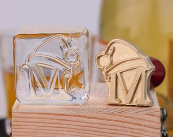 Custom Ice Cubes Branding Stamp, Business Logo Ice Cube Stamp, Custom Ice Cube Mold, Bar Stamp for Christmas Gifts, Ice Cube Stamp