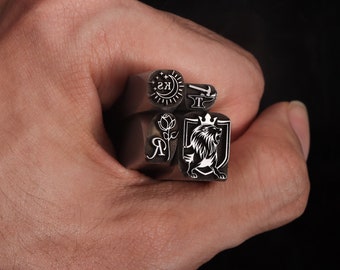 Metal Stamp, Custom Metal Die, Tiny Metal Stamp, Custom Metal Stamp, Jewelry Punch Stamp, Personalized Steel Stamp, Metal Branding Stamp