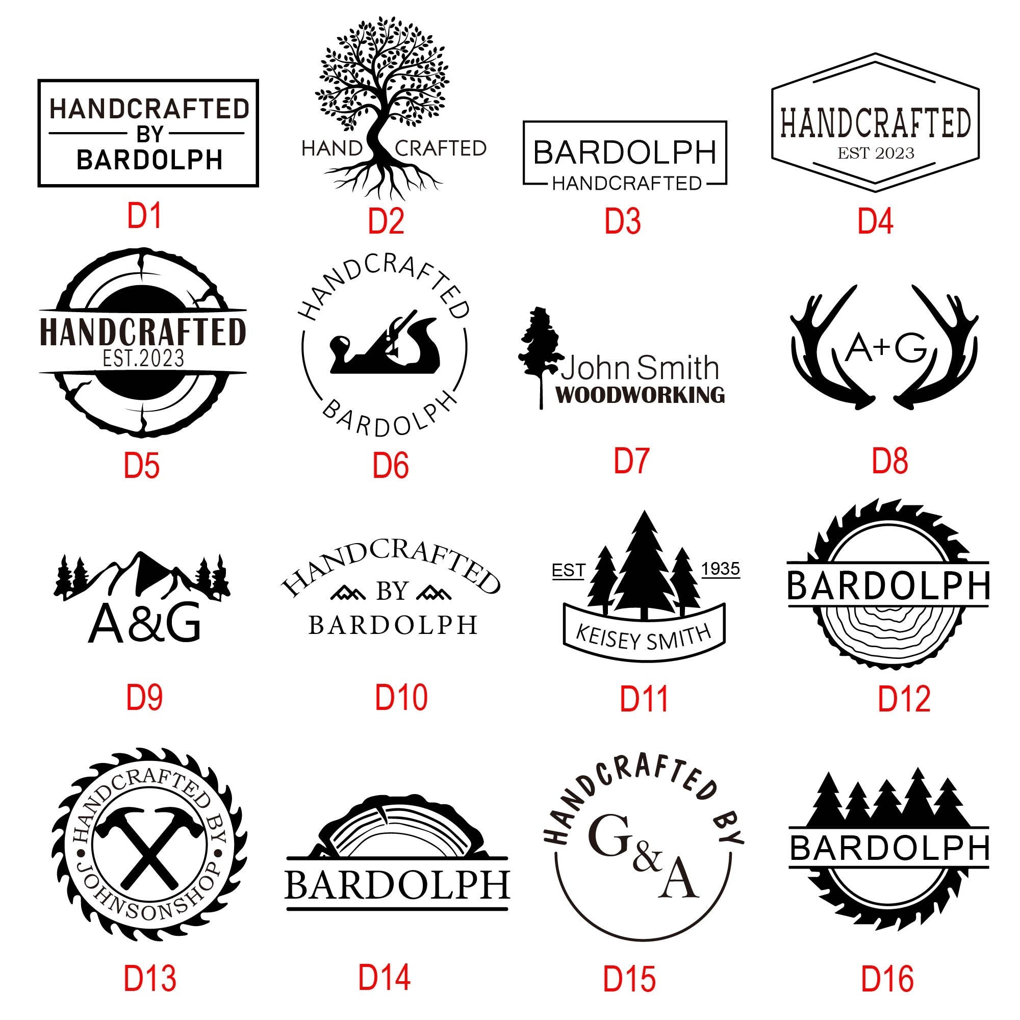 Custom Leather Brand Leather Stamping Tools Personalized Etsy Canada