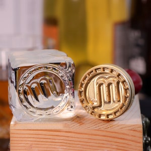 Sello de hielo, sello de hielo personalizado de Escorpio, sello de hielo de constelación personalizado para regalo, sello de latón para cubo de hielo, sello de cubo de hielo del zodíaco personalizado