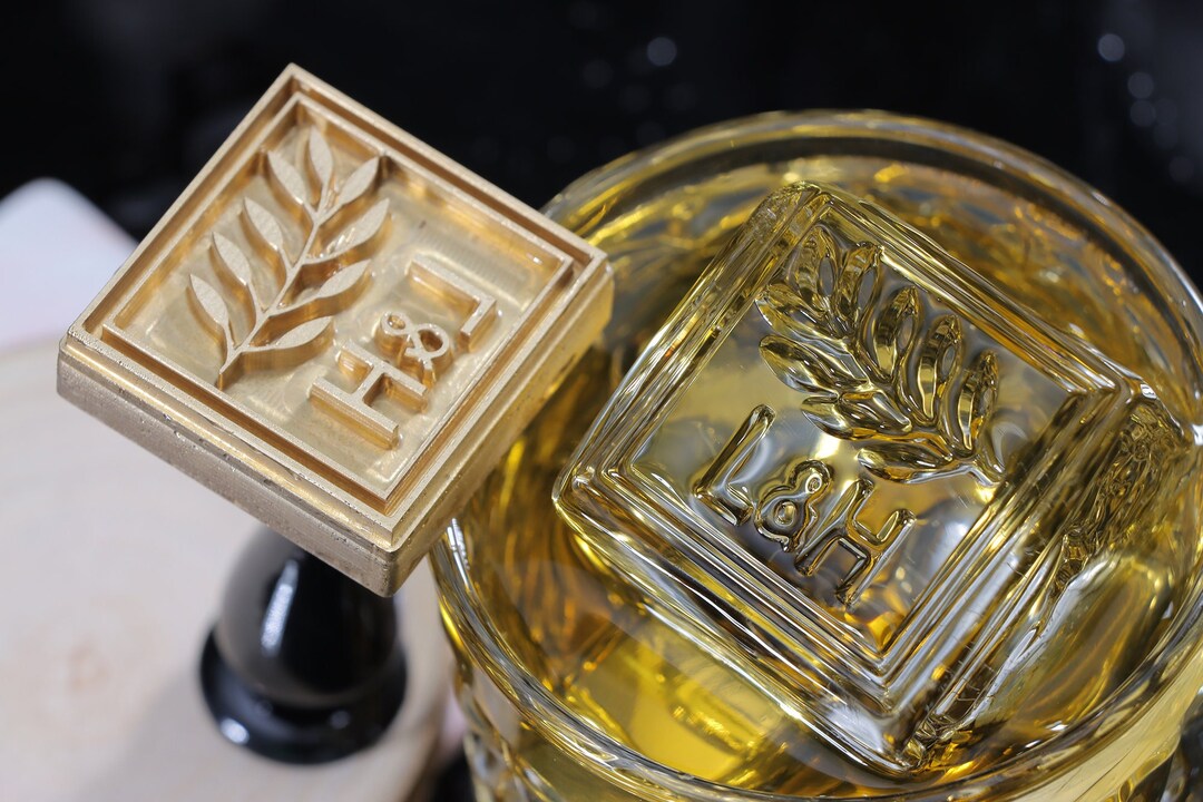 Custom Brass Ice Stamp, Monogram Ice Stamp, Custom Ice Stamp Letter, Business Logo Ice Cube