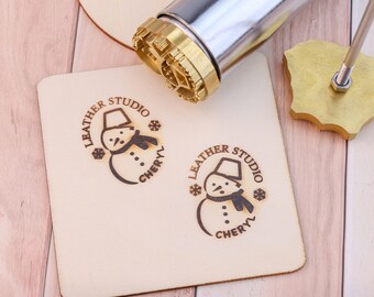 Custom Brass Wood Branding Iron, Personalized Stamp