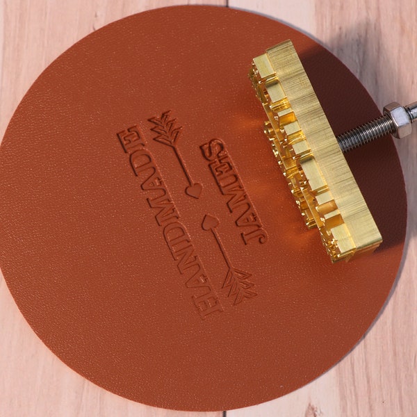 Benutzerdefinierte Ledermarke, Leder-Stempel-Werkzeuge, personalisiertes Brandeisen für Leder, benutzerdefinierte Leder-Stempel, Leder-Logo-Stempel