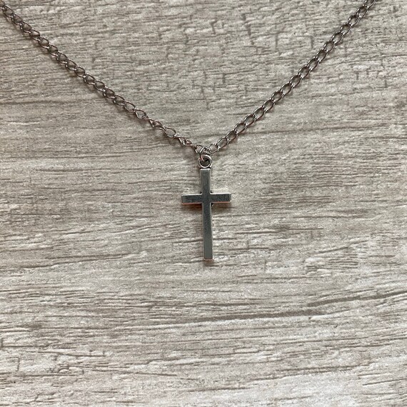 Cross Necklace Etsy