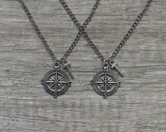 Your Tommy Your Tubbo Compass Necklaces 