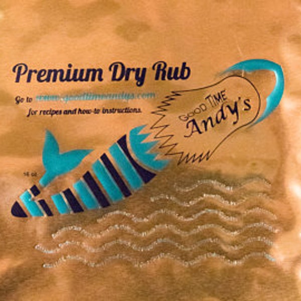 Ship - Good Time Andy's Premium Dry Rub 6oz bag