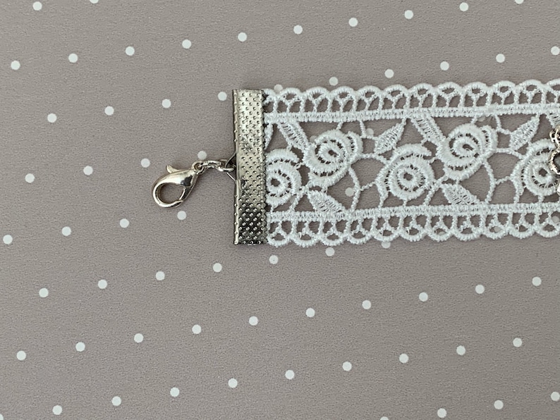 Vintage armband van kant