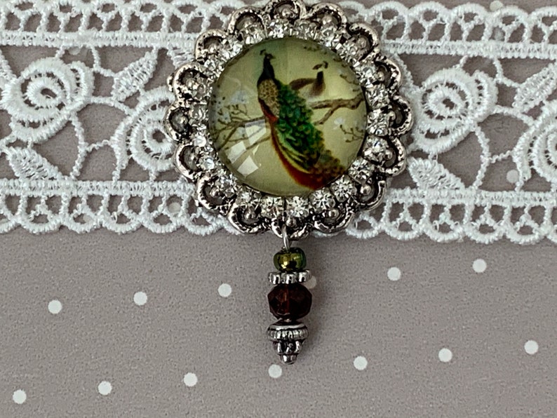 Vintage armband van kant