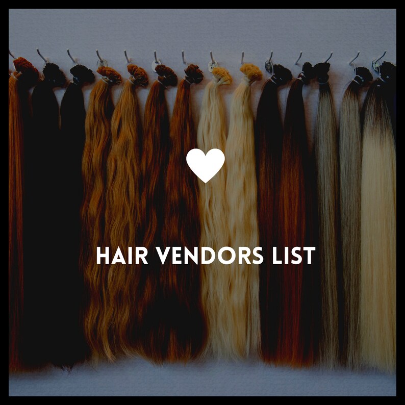 Hair Vendor List List Of Quality Hair Hair Bundles Etsy