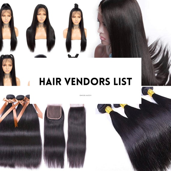 Hair Vendor List List Of Quality Hair Hair Bundles Etsy
