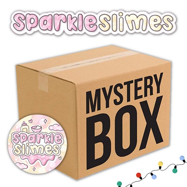 Slime Mystery Box SCENTED in Snap-lid Containers - read description! UK Shop - Sparkle Slimes