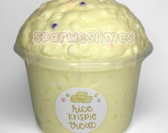 Rice Krispie Treat Slime 4oz, Snap Lid Container, Floam, UK