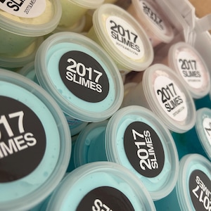 Slime Mystery Box GEURDE in containers met klikdeksel - lees de beschrijving! VK: