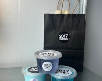 Slime Mystery Box SCENTED in snap lid containers - read description! UK