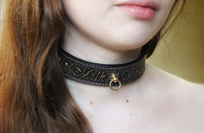 A Collar Only For You Leather collar for women | Etsy