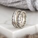 Fidget Spinner Ring - Worry Ring - Meditation Ring - Anxiety Ring - Stress Ring - Spinner Ring For Women - Lace Ring with Spinners