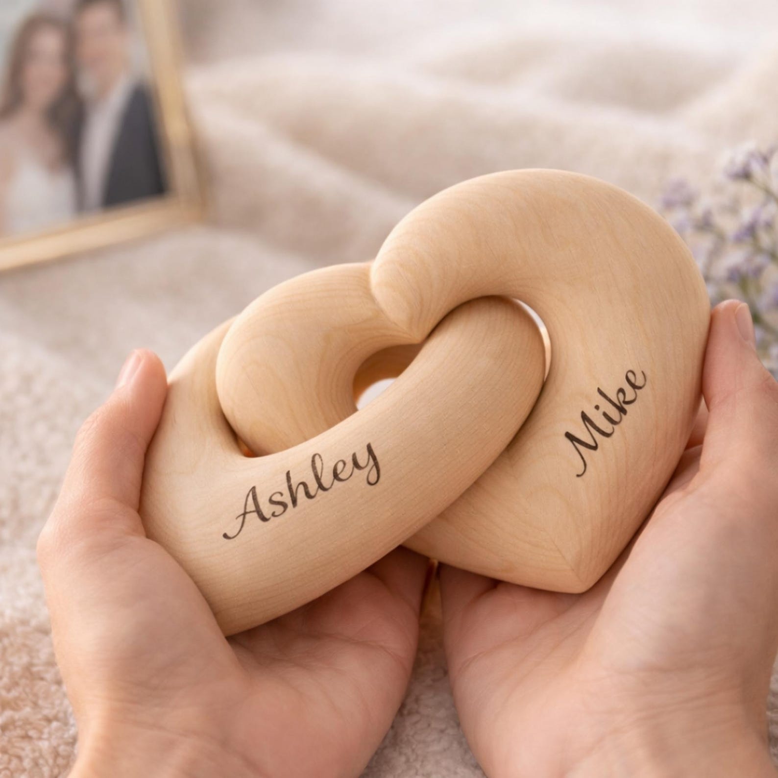 Personalized Wedding Gift, Engraved Names Gift, Custom Couple Gift ...