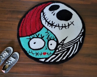 Jack and Sally Tufted Rug