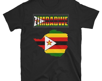 Zim gift shirt, Zimbabwean, Zimbabwe vacation, Patriot, Zimbabwe Love, Zimbabwe flag  Unisex T-Shirt