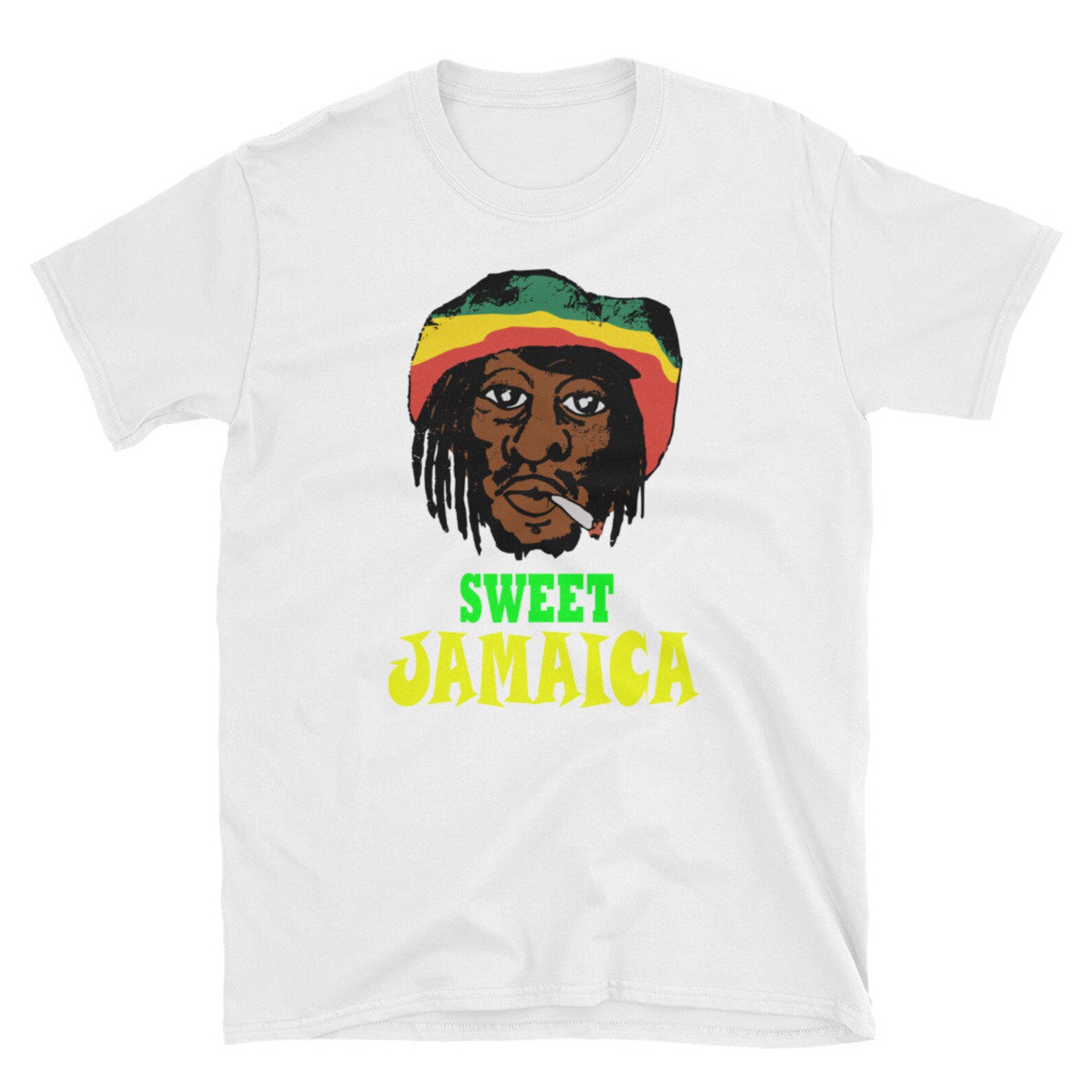 Funny Jamaica Jamaican clothing Jamaican Kingston Rasta Etsy