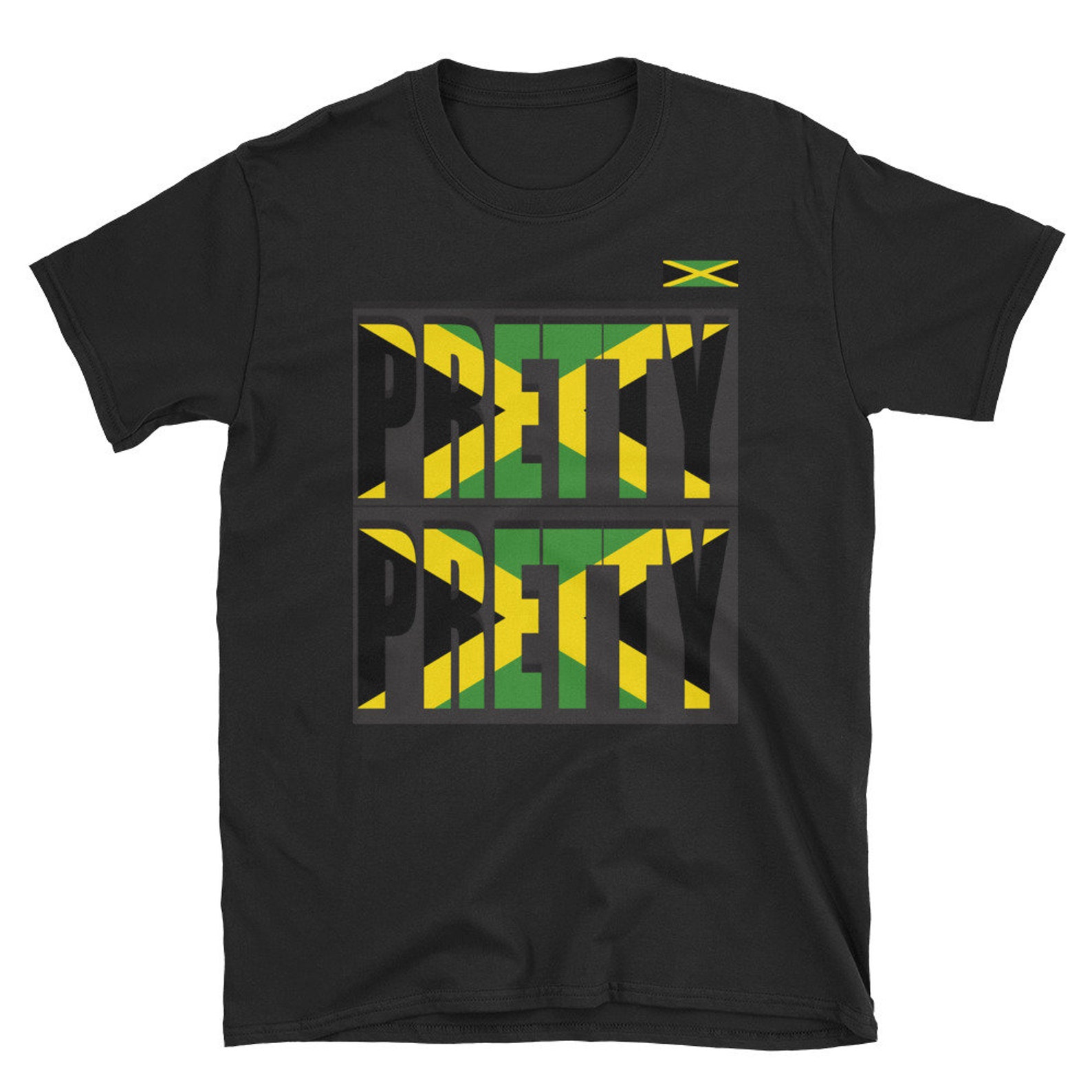 Jamaican Women's Clothing Jamaican Jamaica Flag Pretty Etsy